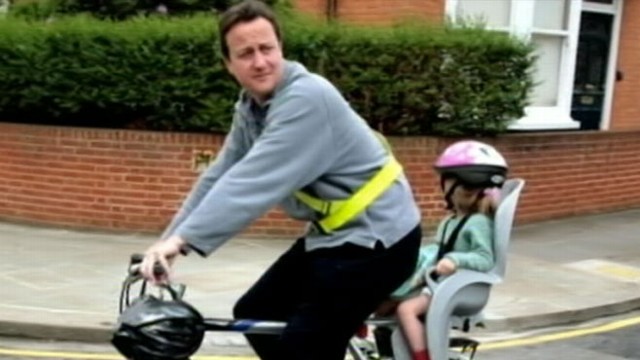 VIDEO: U.K. Prime Minister had driven two miles before realizing his child was missing.