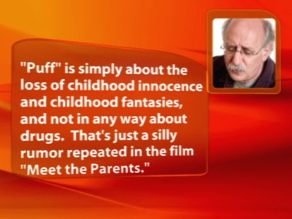 VIDEO: Peter Yarrow says "Puff the Magic Dragon" is not about marijuana use.
