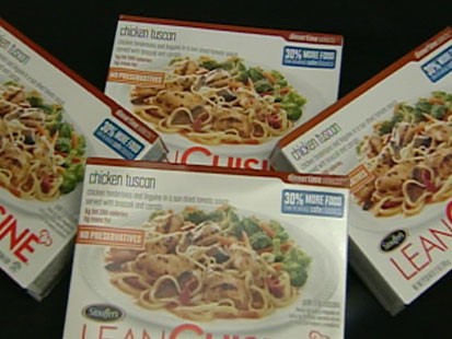 A picture of Lean Cuisine boxes.