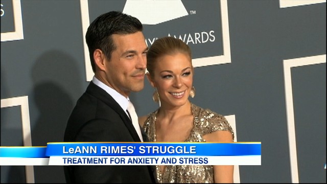 VIDEO:  The country star is seeking help for "anxiety and stress."