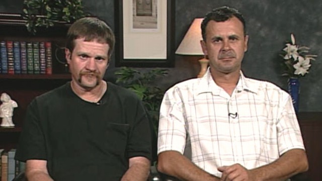 VIDEO: Construction workers Lee Christensen and Albin Mocevic ran to help crash victim.