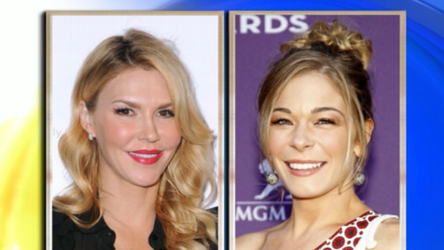 VIDEO: Singer, and stepmother to Brandi Glanvilles children, is involved in dispute with reality-TV star.