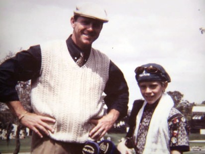 VIDEO: Late golfer Payne Stewarts son takes up the game that made his dad a legend.