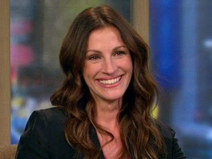 VIDEO: The actress insisted that her family come along as she filmed "Eat, Pray, Love."