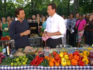 Rocco DiSpirito Gets Grilling