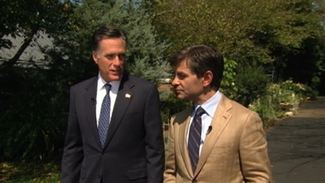 VIDEO: Republican candidate talks to George Stephanopoulos about remarks regarding recent embassy attack.