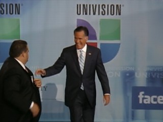 Watch: Mitt Romney Faces Tough Questions in Univision Interview