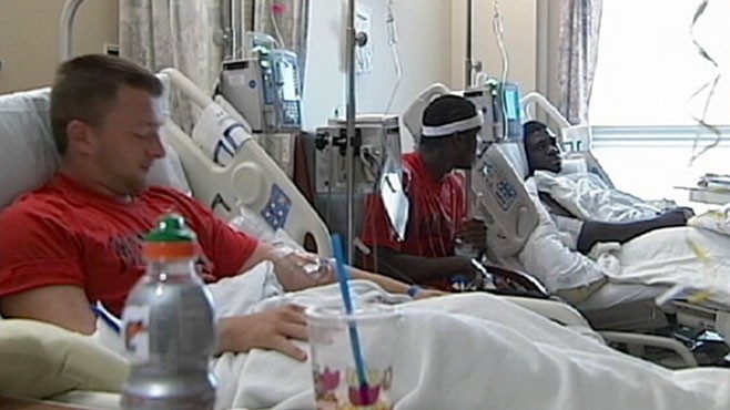 VIDEO: 12 Oregon high school football players were hospitalized with similar symptoms.