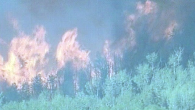 VIDEO: Clayton Sandell reports from Springerville, Arizona on damage caused by fires.