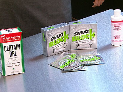 VIDEO: Dr. Marie Savard offers advice on how to keep your sweat in check.