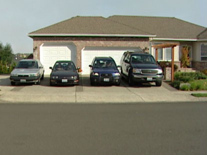 cars and garage