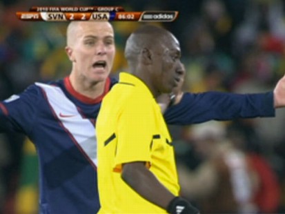VIDEO: Call costs Americans the win against Slovenia in the World Cup tournament.