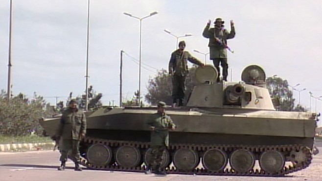 VIDEO: Moammar Gadhafi ups violence and deadly threats against opposition forces.