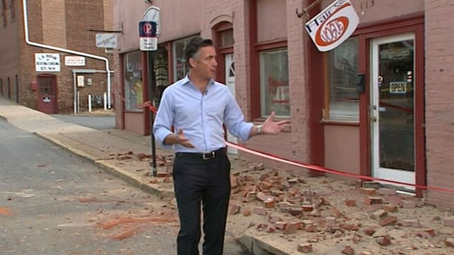 VIDEO: Jim Sciutto reports on the East Coast earthquake from Culpeper, Va.