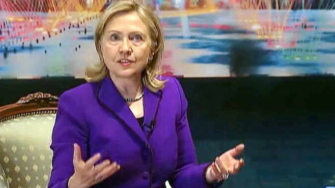 VIDEO: Secretary of state meets with world leaders after release of sensitive cables.