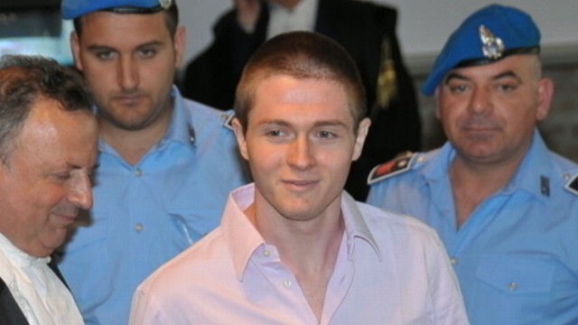 VIDEO: Knoxs former co-defendant in an Italian murder trial is visiting her in the U.S