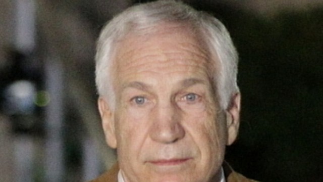 VIDEO: The former Penn State coach was convicted on 45 counts of sexual events.