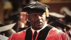 VIDEO: NBA basketball star and reality star earns a PhD.