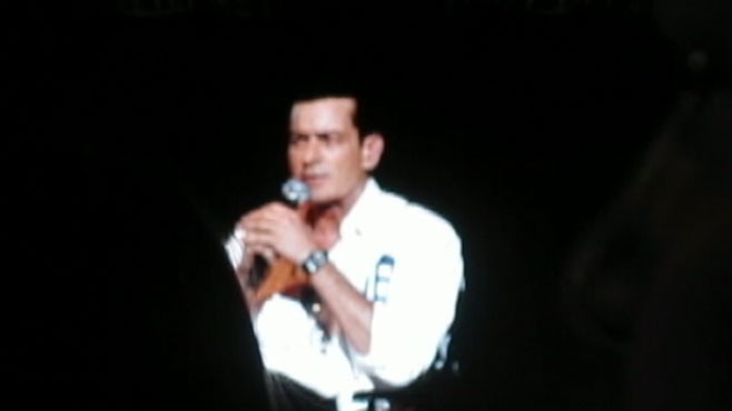 VIDEO: Charlie Sheen Kicks Off His Tour