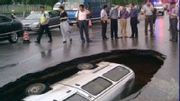 China Sinkholes on Strange News   Opinion About The Oct  15 Event In Minden  Louisiana