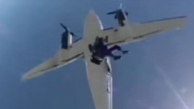 VIDEO: Video of Laverne Everetts nightmare skydive has gone viral.