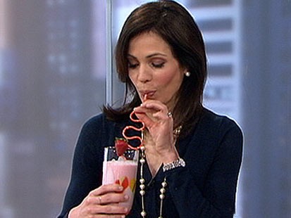 PHOTO: Wendy Bazilians Strawberry Sunshine Smoothie