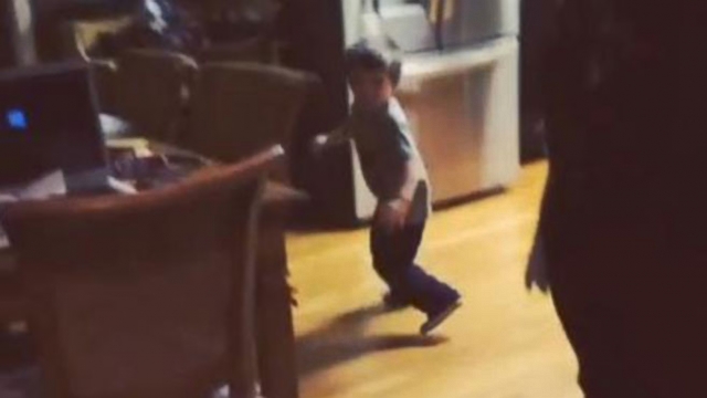 VIDEO: Toddler Goes Crazy for Snow