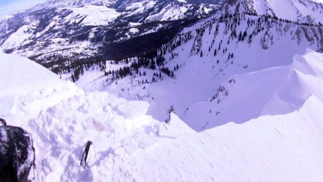 VIDEO: Man records his trip down a mountain, unknowingly approaching dangerous cliff.