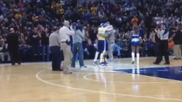 VIDEO: Soldier Surprises Brothers at Pacers Game