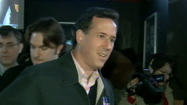 VOICE: Former Pennsylvania senator discusses his surging campaign before Iowa caucuses.