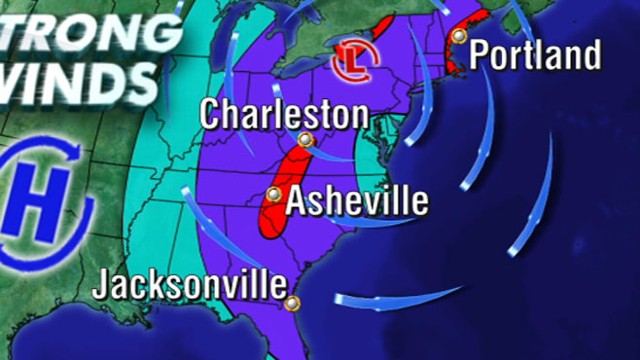 VIDEO: Major storm has potential to pound millions with hard rain, winds, and snow.