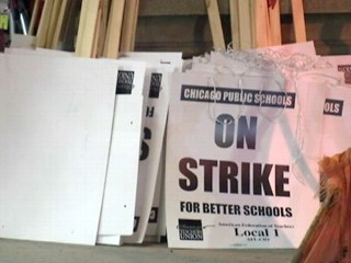 Watch: Chicago Teachers on Strike After Failed Talks