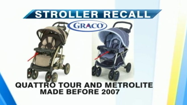 VIDEO: Graco recalls strollers after 4 infants died of strangulation.