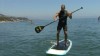VIDEO: Laird Hamilton The professional surfer shows Sam Champion how to paddle surf.