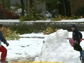 Winter Arrives Ahead Of Schedule