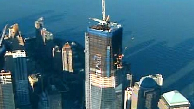 VIDEO: Skyscraper being erected at Ground Zero will be the tallest in the Manhattan.