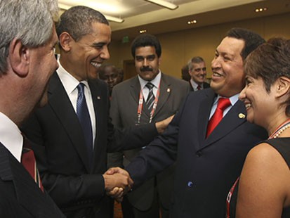 VIDEO: Obama is criticized for friendly behavior toward Venezuelan President Chavez.