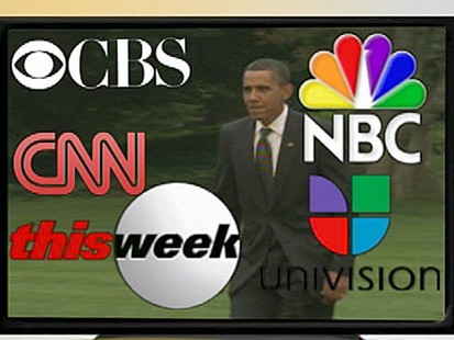 VIDEO: Obamas Media Blitz