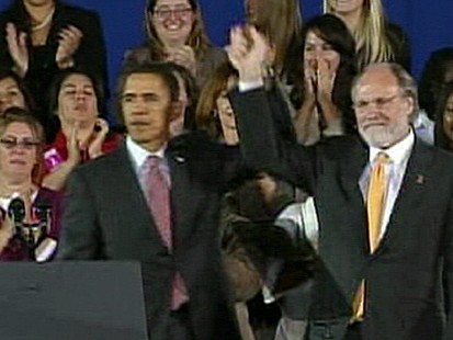VIDEO: Obama Rallies for Gov. Corzine in N.J.; Dems Hope Win There Will Offset Expected Virginia Loss
