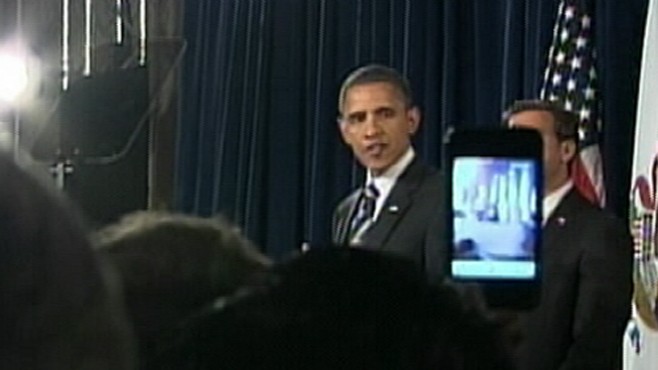 VIDEO: Obama accuses the Republicans of taking donations from foreign companies.