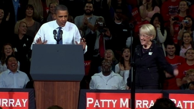VIDEO: The president fights to save the Democratic majority in Congress.