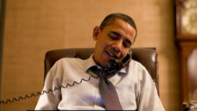 VIDEO: The president makes roughly 60 calls to House and Senate winners.