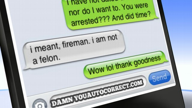VIDEO: "Damn You AutoCorrect" gets about 600 submissions from iPhone users a day.