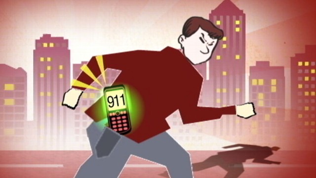 VIDEO: Would-be thief accidently dials the police after an alleged heist. 
