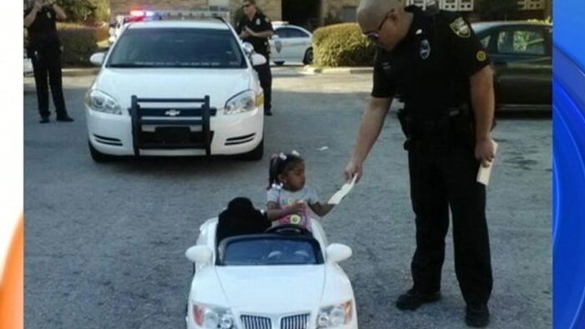 VIDEO: Police Ticket Mini-Motorists