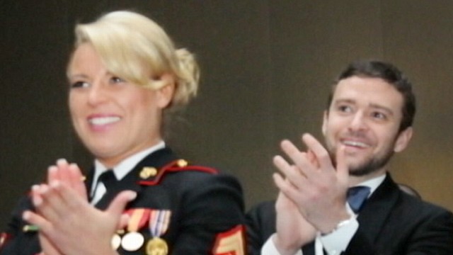 VIDEO: Marine Discusses Date With Justin Timberlake