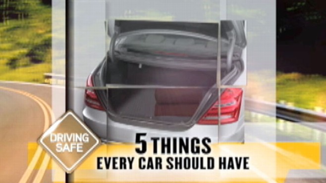 VIDEO: Are you and your car prepared for an emergency?