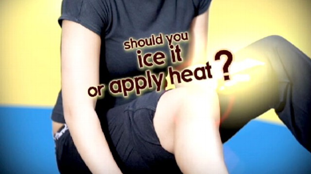 VIDEO: Should you use ice, or apply heat to your workout injuries?