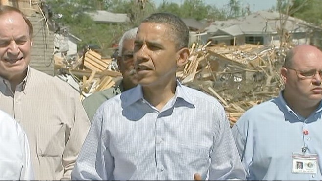 VIDEO: The violent storms sweeping through the South are some of the worst in history.