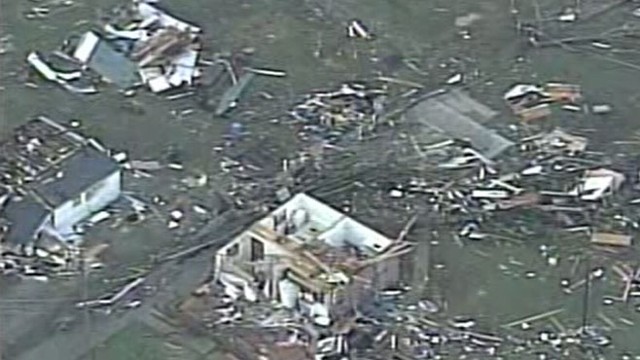 VIDEO: Severe storm system spawns tornados in Indiana, Kentucky and Alabama.